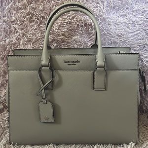 Kate spade gray satchel